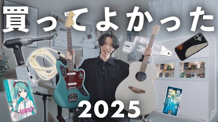 【2025年総まとめ】ギタリストが買ってよかったものBEST10