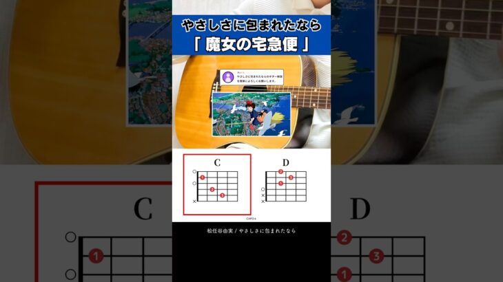 ジブリの名曲を弾いてみよう…『魔女の宅急便：やさしさに包まれたなら』
