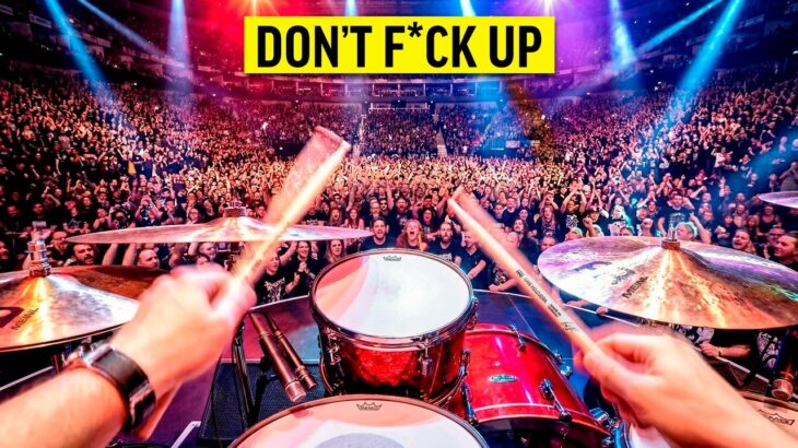 POV: You’re Playing A Drum Solo For 10,000 Fans