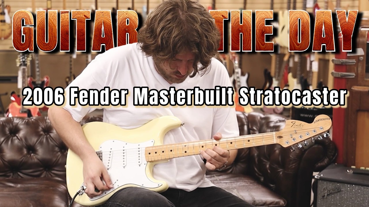 2006 Fender Masterbuilt Dennis Galuszka Reverse Stratocaster Prototype | Guitar of the Day