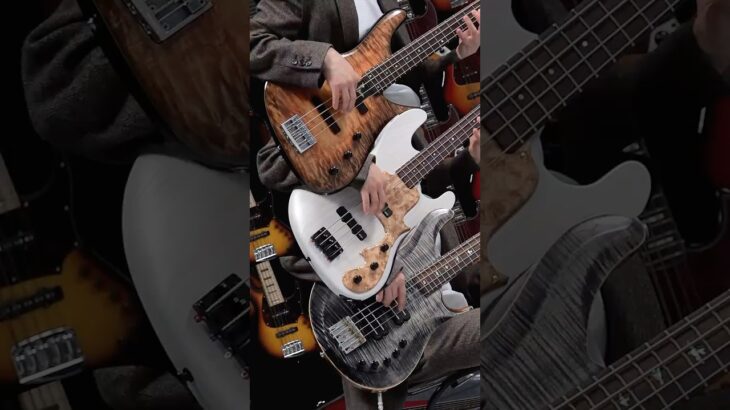 見た目も音も最高なベースブランド3選【sugi, runt, prs】