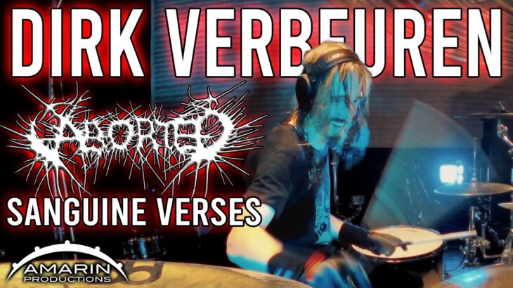 Dirk Verbeuren – “Sanguine Verses” Drum Playthrough | Amarin Productions