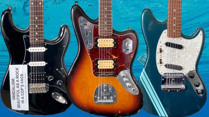 Nevermind Guitar Comparison | Vandalism Strat vs Cobain Jaguar vs Competition Mustang