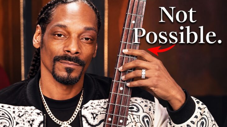 This Snoop Dogg Bass Riff Is WAY Harder Than It Sounds.