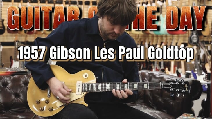 1957 Gibson Les Paul Goldtop | Guitar of the Day