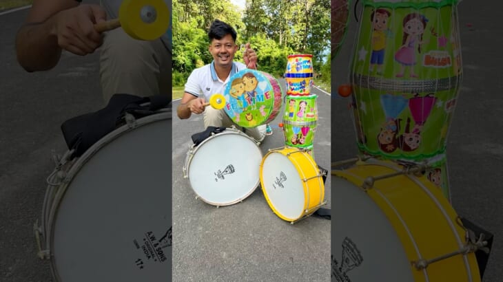 Best 2 ta Belt system Steel Drum Vs Conga Drum sets unboxing