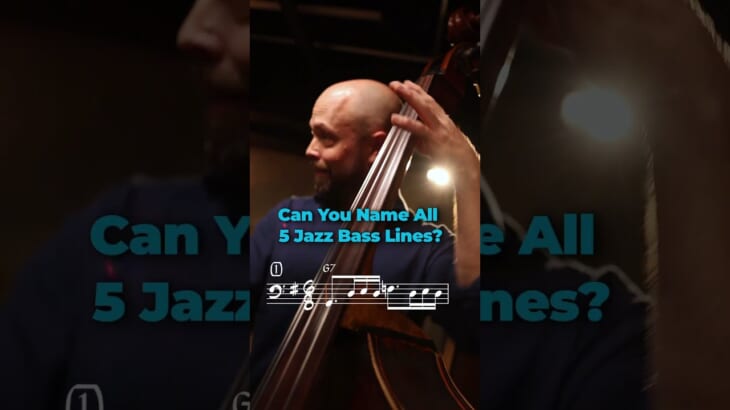 Can You Name All 5 Jazz Bass Lines?