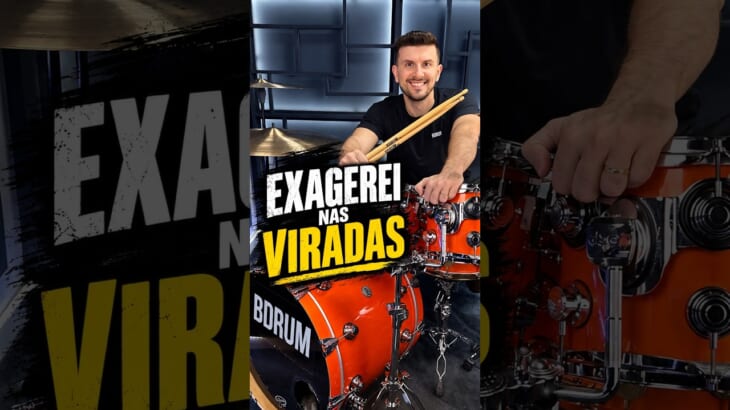 🥁 Exagerei nas viradas nesse Drum Cover É ELE – DROPS 🤣