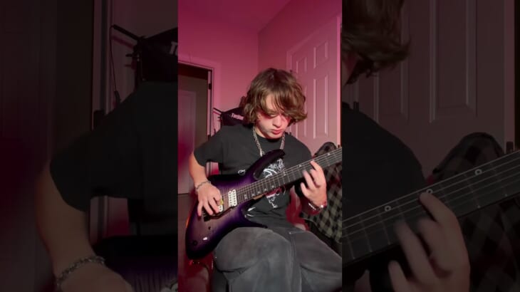 My guitar solo in “godeater” #guitar