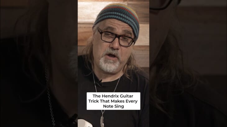 The Hendrix Guitar Trick That Makes Every Note Sing #shorts