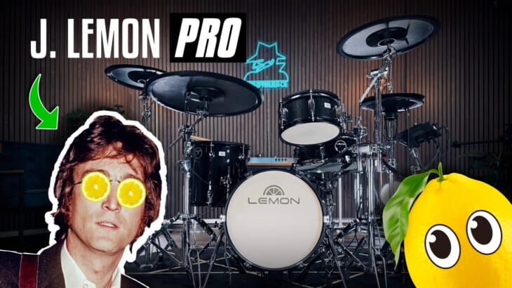The J.Lemon PRO e-drum set – 100% Roland v-drums compatible & awesome!