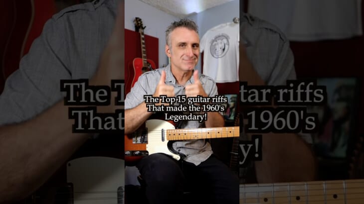 Top 15 guitar riffs that made the 1960s legendary